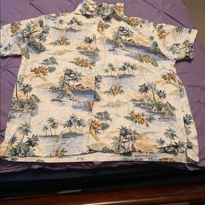 Used 3XL Hollis River Hawaiian Shirt